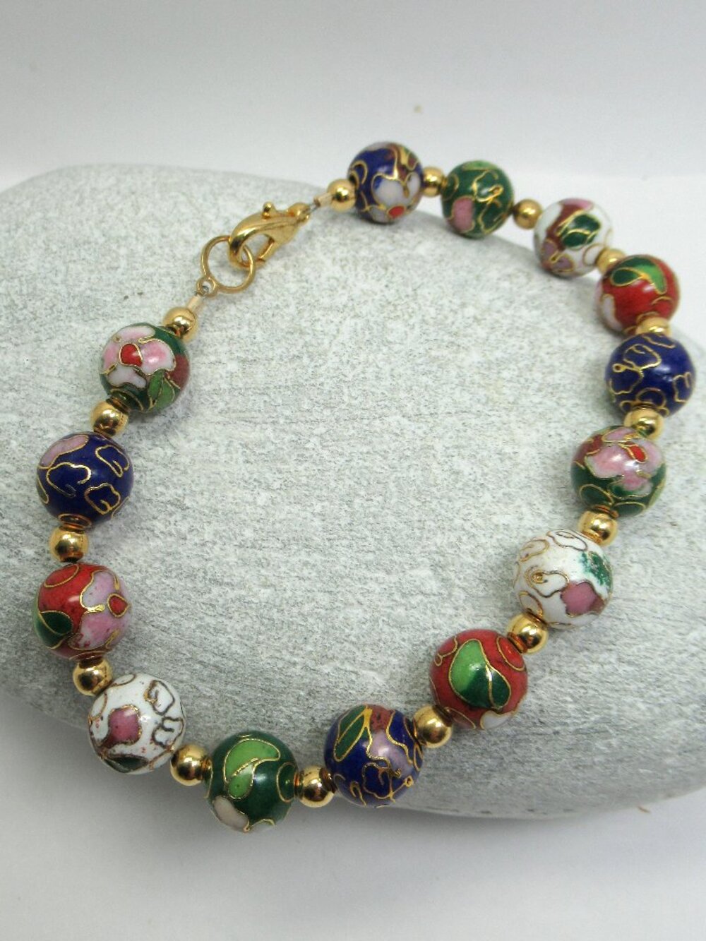 Multi Cloisonne Bracelet